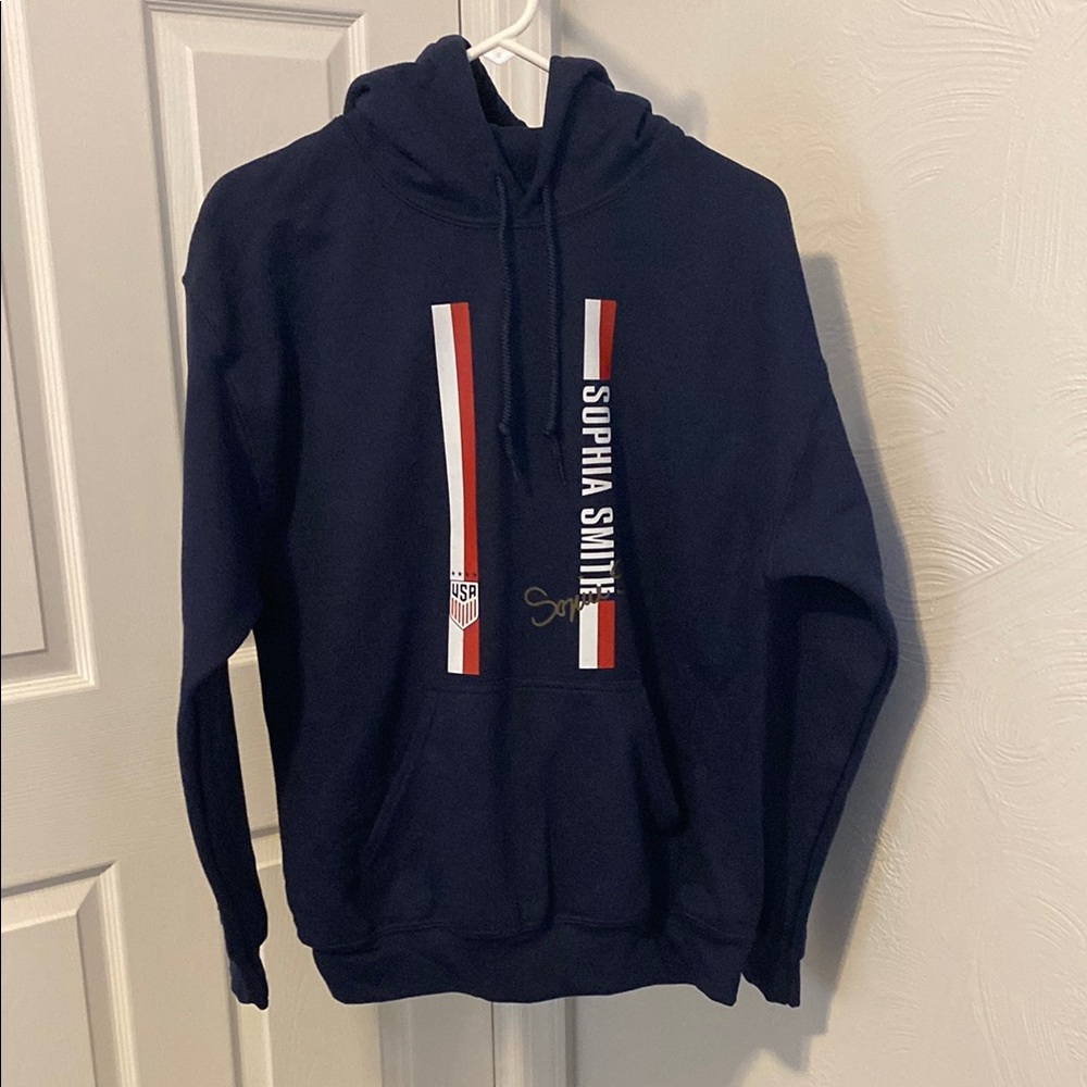 USWNT Sophia Smith Navy Hoodie